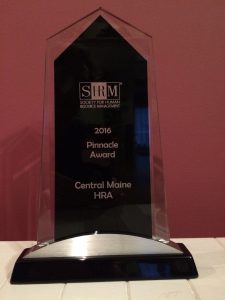 SHRM pinnacle award 2016