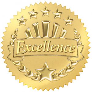 excellence medal illustration