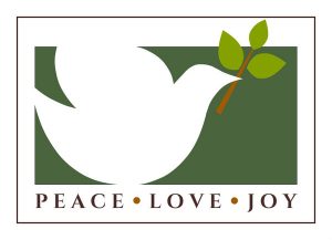 peace love joy dove