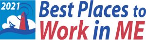 Best places to work in Maine 2021 logo