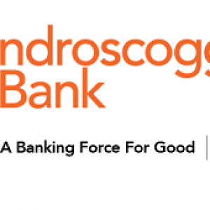 Androscoggin Bank logo tagline: A banking force for good